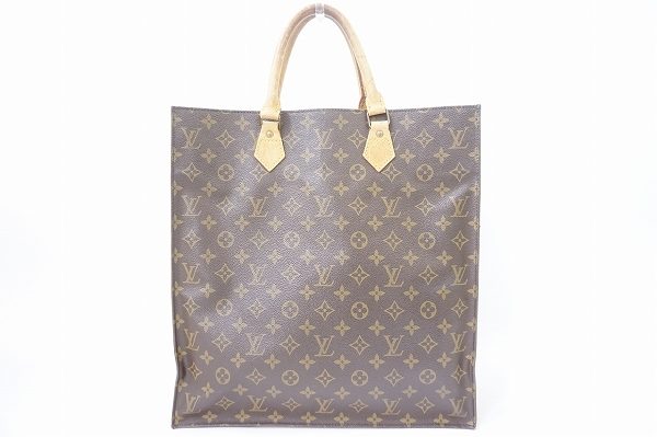 ルイヴィトンの人気トートバッグ「サックプラ」を買い取らせていただきました