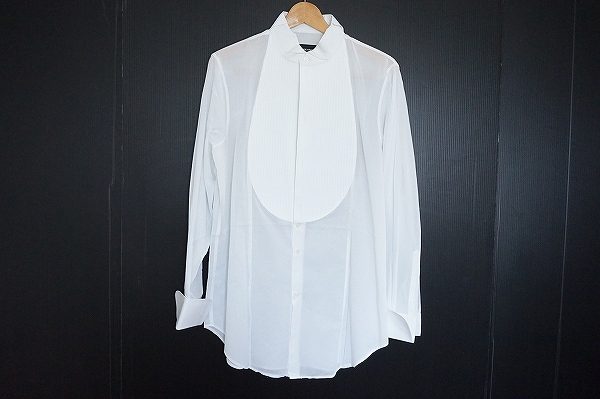 エレガントなフォーマルスタイルに合わせたい、ジョルジオアルマーニのフォーマルシャツを買取いたしました