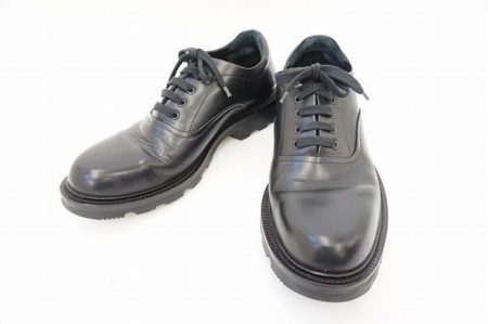 動きやすいスポーティーなソールが魅力、ジョルジオアルマーニのビジネスシューズを買取いたしました