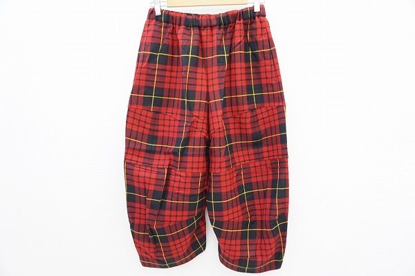 人気のタータンチェック！コムデギャルソンのショートパンツを買い取りました
