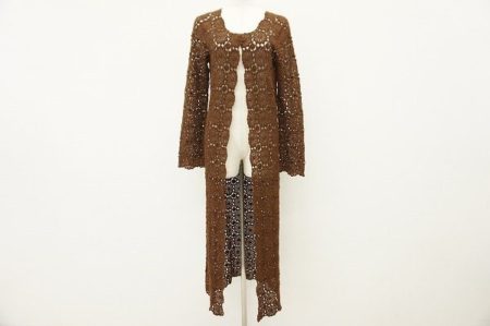 カネコイサオの透かし編みレースのロングカーディガンを買い取りました