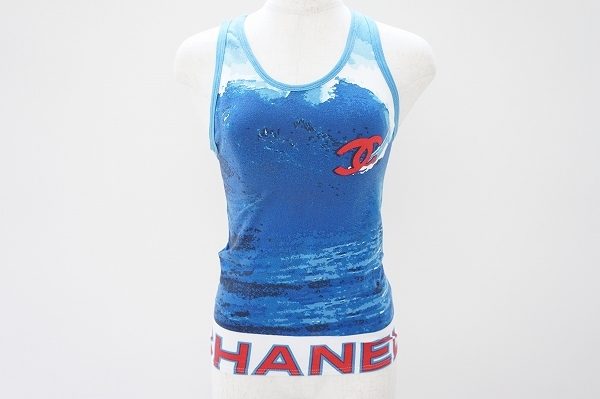 ココマークがサーフィン！シャネルのタンクトップを買取いたしました