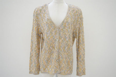 羽織り物のワードローブにぜひ加えたい、ミッソーニのカーディガンを買取いたしました