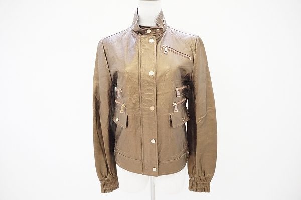 美品！ドルチェ&ガッバーナのシープスキンジャケットを買い取りました