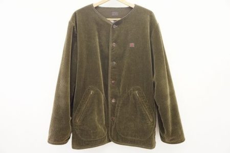 カーディアン感覚で着れそうなパパスのノーカラージャケットを買い取りました