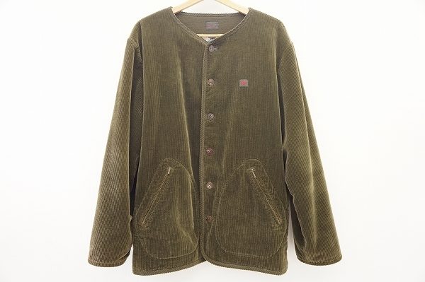 カーディアン感覚で着れそうなパパスのノーカラージャケットを買い取りました