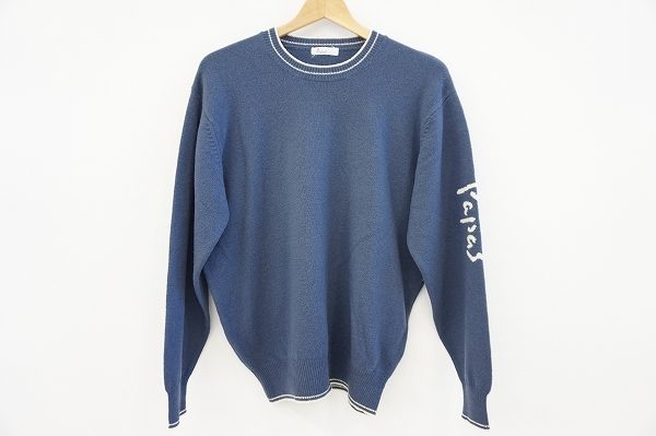 美品！パパスのロゴ入りセーターを買い取り査定させていただきました