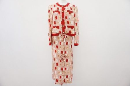 レディーな気分を盛り上げてくれるピンクハウスのセットアップを買取いたしました