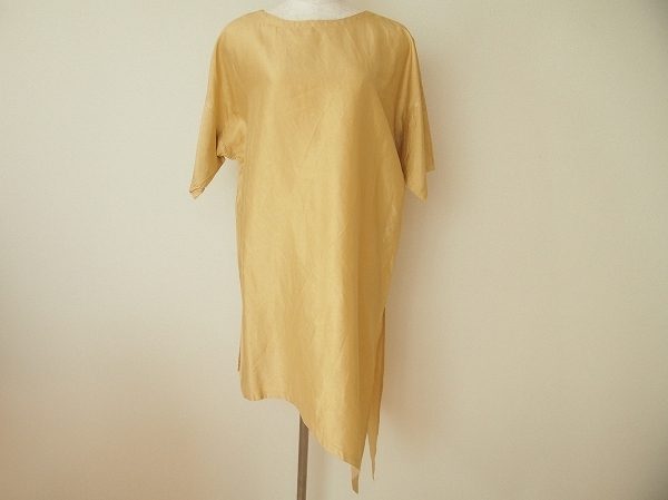 ハリのあるシルク製！ヤッコマリカルドのチュニックワンピースを買い取りました