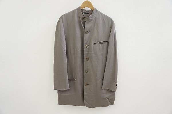 男気のあるコーディネートが叶うジョルジオアルマーニのマオカラージャケットを買い取りました