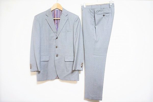 贅沢なイタリア素材でつくられたロロ・ピアーナのおしゃれなスーツをお譲りいただきました