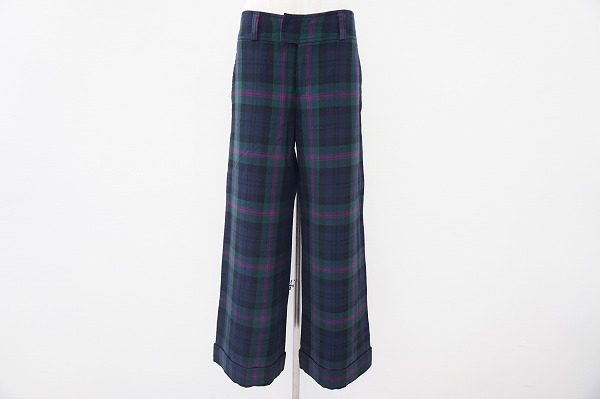 人気のタータンチェック！トリココムデギャルソンのチェック柄パンツを買い取りました