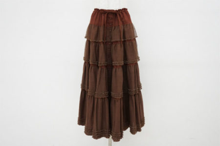 とことんロマンティックなワンダフルワールドのティアードスカートを買い取りました