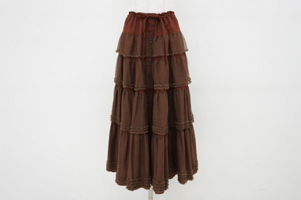 とことんロマンティックなワンダフルワールドのティアードスカートを買い取りました