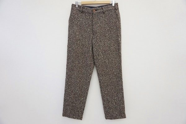 おしゃれな半端丈デザイン！コムデギャルソンオムのツイードパンツを買い取りました