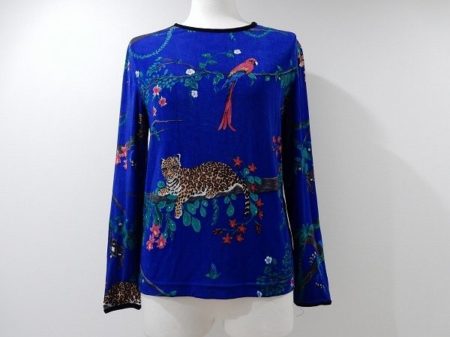 カラフルに野生を描いた伊太利屋のカットソーを買取いたしました