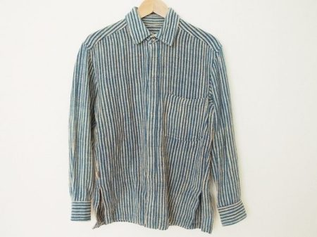 手織りの質感を感じられる、うさとのシャツを買取いたしました