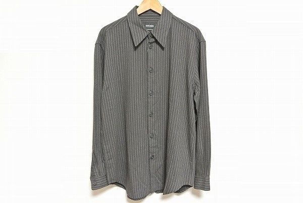 シックに着こなしたいジョルジオアルマーニのストライプシャツを買い取りました