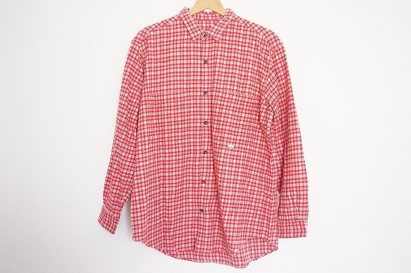 秋冬コーデを明るくするパパスのネルシャツを買取いたしました