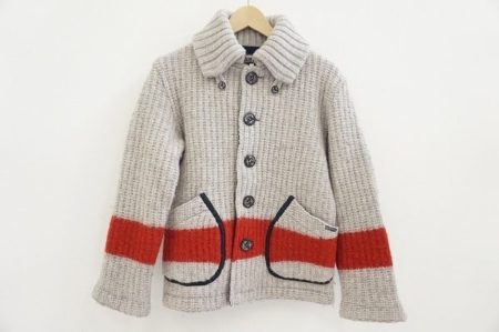 アクセント使いにもおすすめしたいブルーブルーのカウチンジャケットを買い取りました