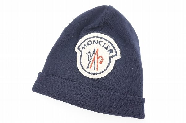 美品！ロゴつきのモンクレールのニットキャップを買い取りました