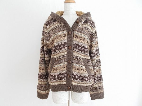 モフモフであったかくて手放せなくなるピンクハウスのパーカーを買取いたしました