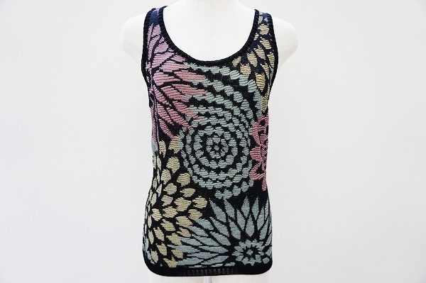影絵アートのような美しさ、ミッソーニのタンクトップを買取いたしました