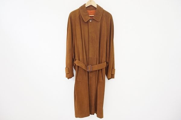 体に優しく馴染むエルメスのディアスキンコートを買取いたしました