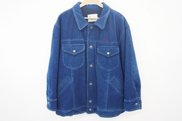 気持ちいい暖かさでオフタイムに活躍するパパスのデニムジャケットを買取いたしました