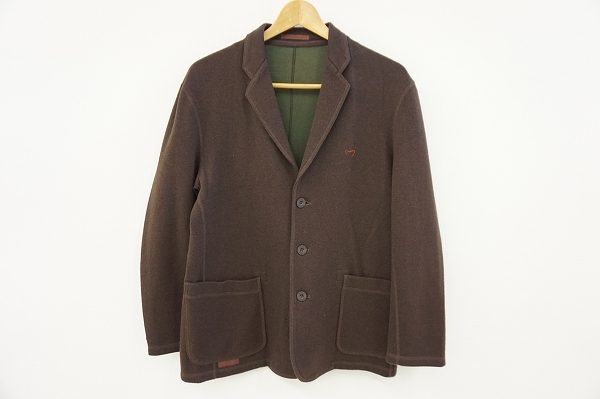 カーディガン感覚で着られる、パパスのニットジャケットを買取いたしました