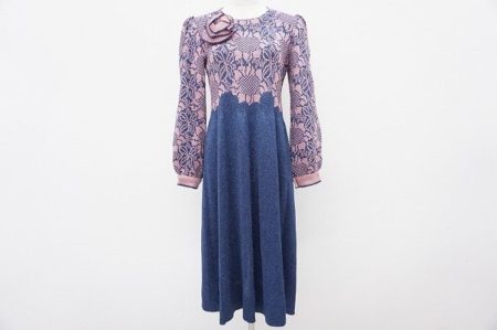 上品華やかな斉藤都世子のワンピースを買取いたしました