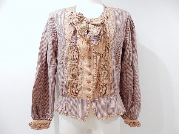 愛らしさたっぷりのピンクハウスのブラウスを買取いたしました