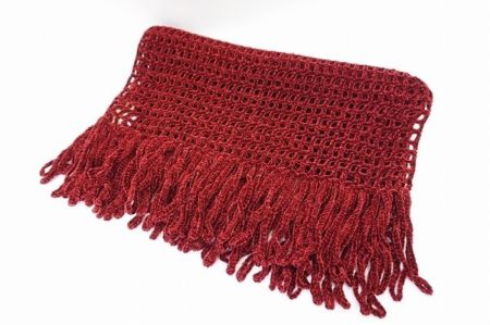 アクセント小物として色々使える、斉藤都世子のマフラーを買取いたしました