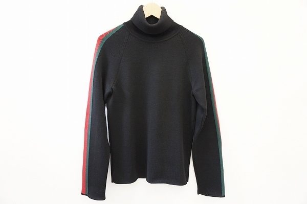 ウェブラインがオシャレ感発揮、グッチのニットを買取いたしました