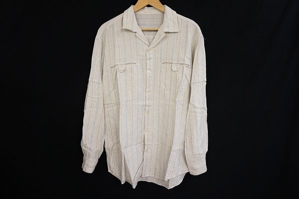 さらりとナチュラルに着こなせるパパスのリネンシャツを買取いたしました