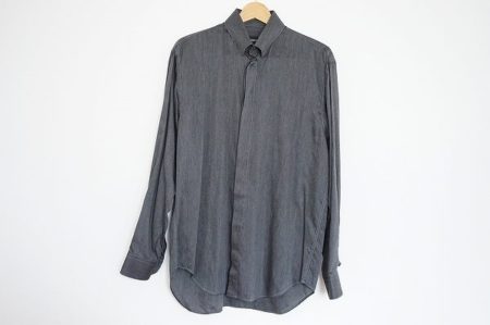 生地のとろみが美しいジョルジオアルマーニのボタンダウンシャツを買い取りました