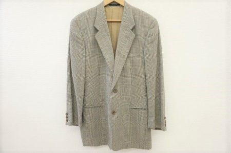 上品なグレンチェック！エンポリオアルマーニのジャケットをお譲りいただきました