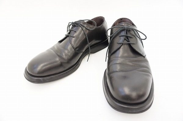 高級感あるエレガントな足元に。ジョルジオアルマーニのビジネスシューズを買取いたしました