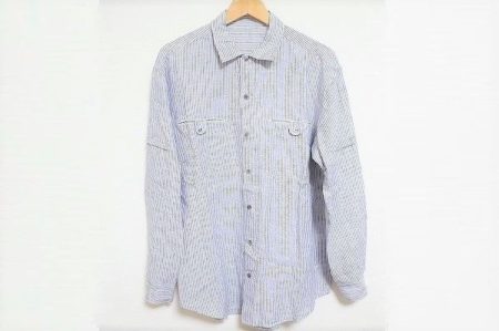 爽やかなリネンで一日快適に、パパスのリネンシャツを買取いたしました