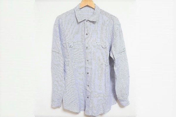 爽やかなリネンで一日快適に、パパスのリネンシャツを買取いたしました