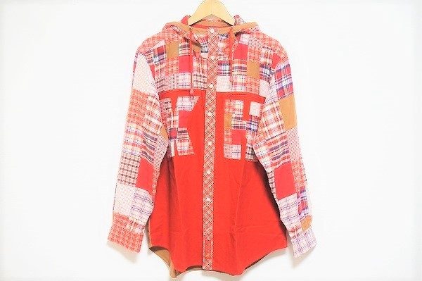 パッチワーク風デザインが可愛いカールヘルムの長袖シャツを買い取りました