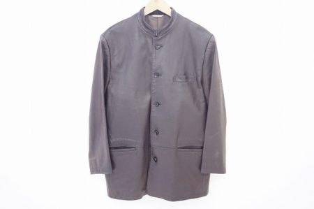 上品に堅苦しくなく着られる、パパスのラムレザージャケットを買取いたしました