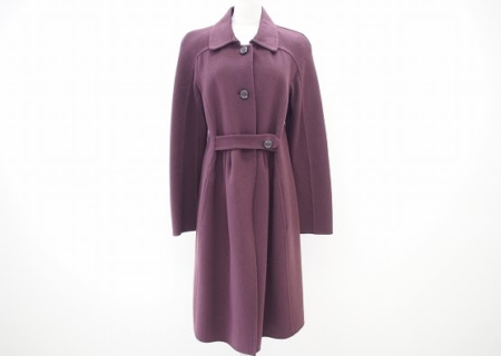 大人フェミニンな雰囲気！エレガントなサルヴァトーレ・フェラガモのロングコートを買取させて頂きました