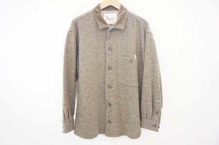 こだわりのファブリックを使用したパパスのツイードジャケットを買取いたしました