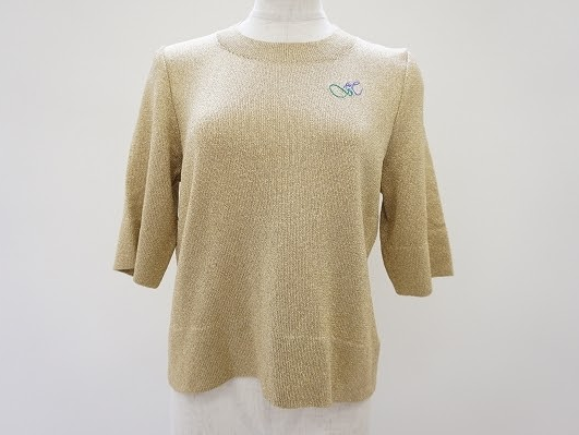 斉藤都世子の半袖ニットの半袖カットソーを買取致しました。