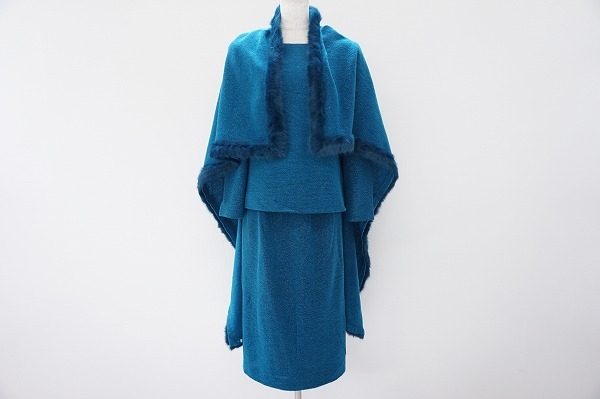 最上級のエレガンス！ジュンアシダのファーつきスーツを買い取りました