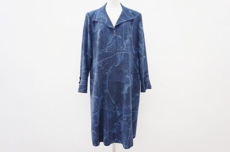 一捻りあるデニムアイテム、詩仙堂のコートを買取いたしました