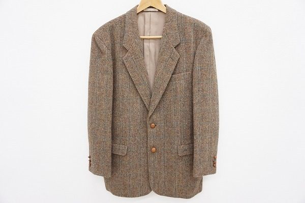 人気のハリスツイードのパパスのジャケットを買い取りました