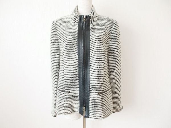 レザーニュアンスが素敵なジュンアシダのジャケットを買い取りました