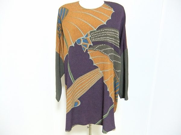 和素材と和柄のバッチリの組み合わせ！詩仙堂のブラウスを買取いたしました